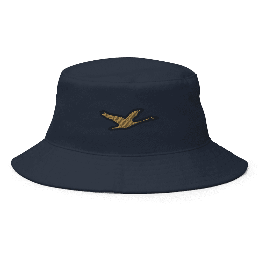 Grown Bucket Hat — Navy · Copper