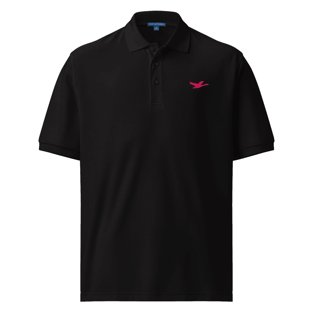 Grown Goose Polo — Black · Pink