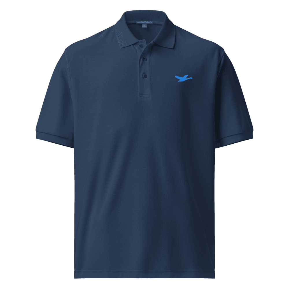 Grown Goose Polo — Navy · Sky