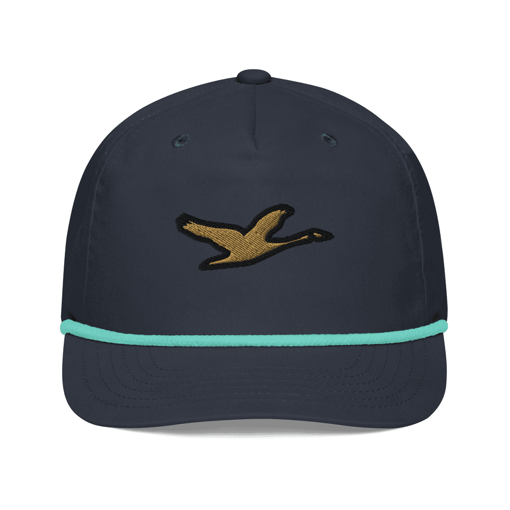 Grown Rope Cap — Navy · Copper