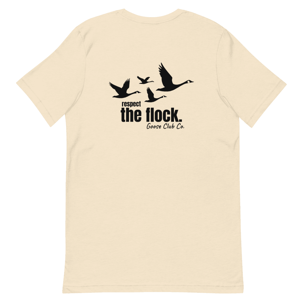Respect the Flock Tee — Cream