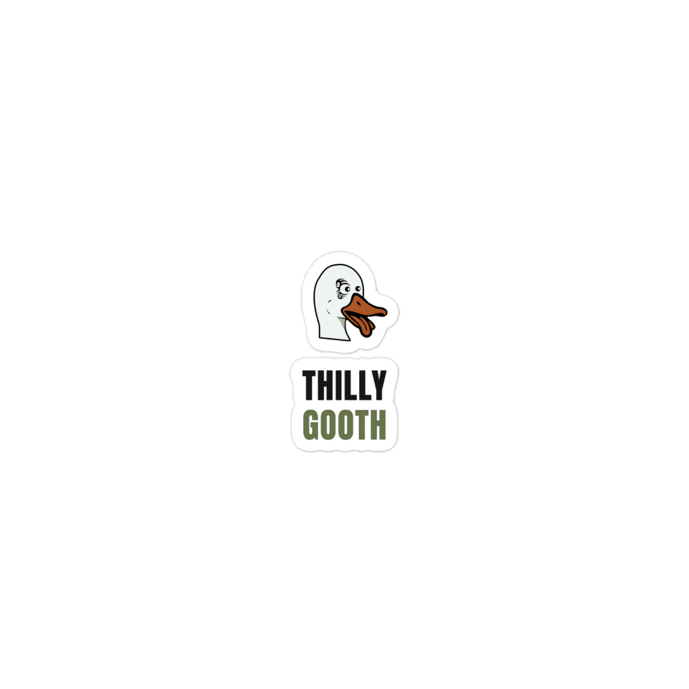 Thilly Gooth Sticker